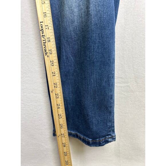 Kut From The Kloth Dark Wash Boyfriend Jeans - Size 16 W Denim Basics - Picture 13 of 13